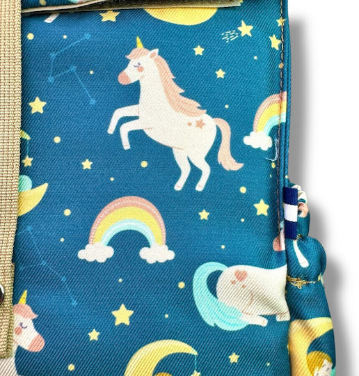 The Lunch Bags School Insulated Handheld Lunch Bag 8 Litre Unicorns 26x19x28cm