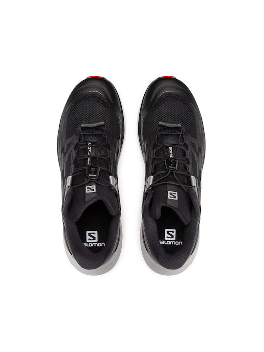 Ultra Glide Herren Sportschuhe Trail Running Black / Alloy / Goji Berry