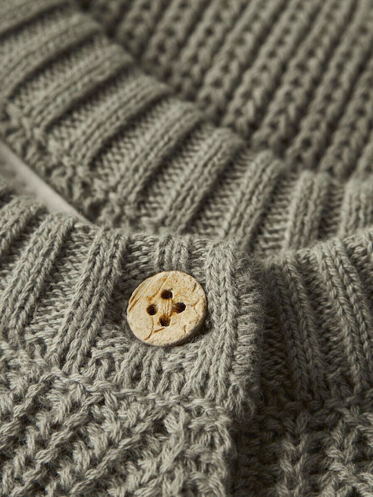 Kinderpullover Langarm Grün