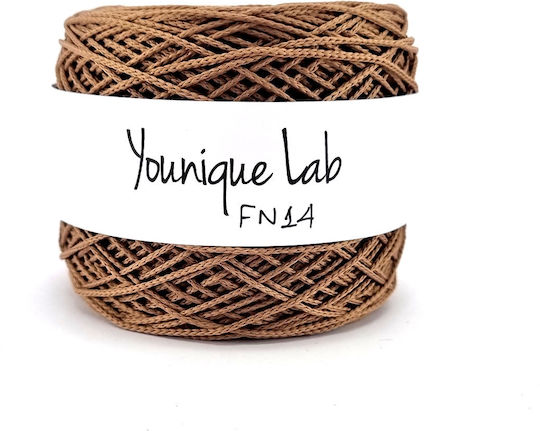 Quokka Younique Lab Μακραμέ Πολυεστέρας Καφέ Ανοιχτό 180gr