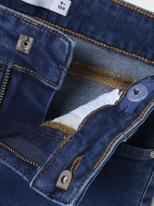 Name It Παιδικό Τζιν Παντελόνι Dark Blue Denim