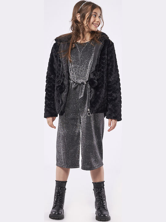 Kids' Jumpsuit Μαύρο-γκρι