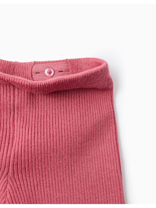 Kids' Pants Dark Pink Rose Smoke