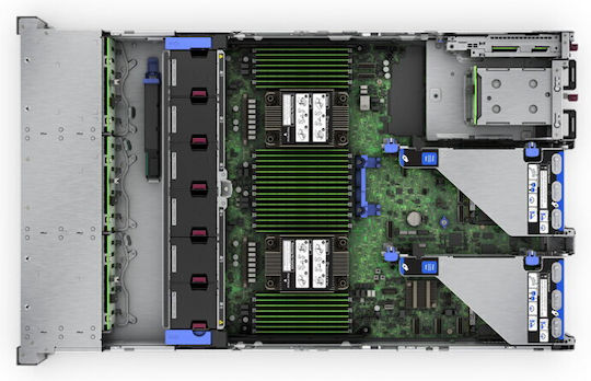 HP ProLiant DL380 Gen11 (Xeon Aur 5416S/64GB DDR4/480GB SSD + 480GB SSD/8 x SFF x1 U.3 BC MR408i-o 1000W/Fără sistem de operare)