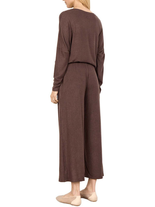 Damen Bluse Brown