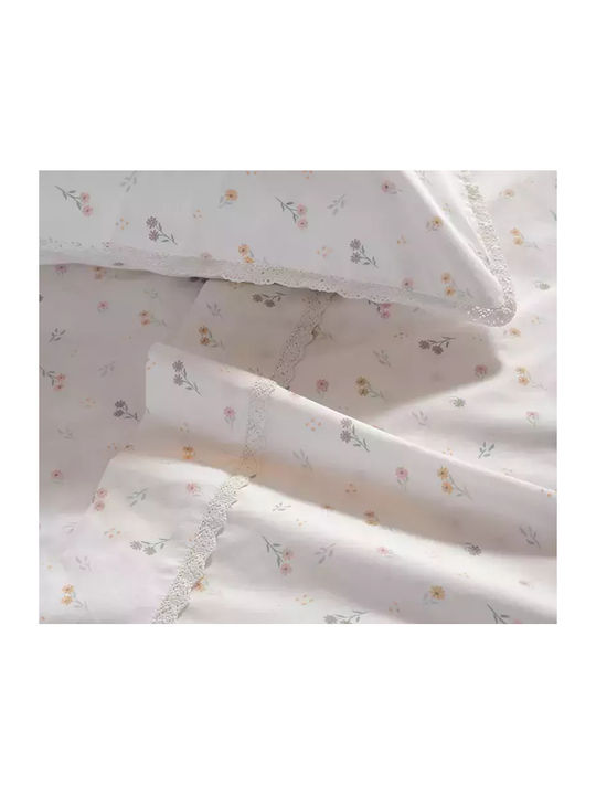Nef-Nef Homeware Sheet Sets Queen 240x270cm. Signity White 4pcs