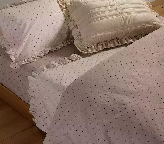 Nef-Nef Homeware Set Cearșafuri King Size 280x270cm. Piombino Bej 4buc