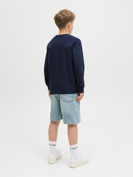 Kinderhemd Langarm Sky Captain Dark Blue
