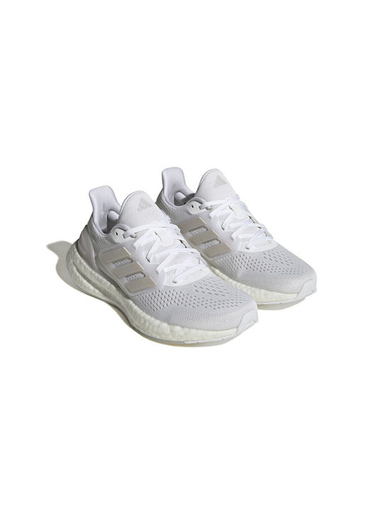 Pureboost 23 Sportschuhe Laufen Weiß