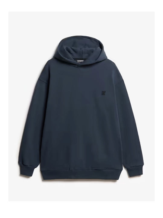 Sweatshirt with Hood Blueberry Navy
