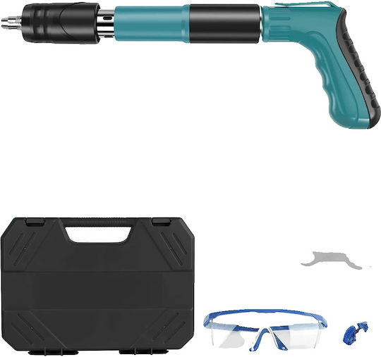Manual Nail Gun Low Noise Operation Ergonomic Grip 100 Nailsbox