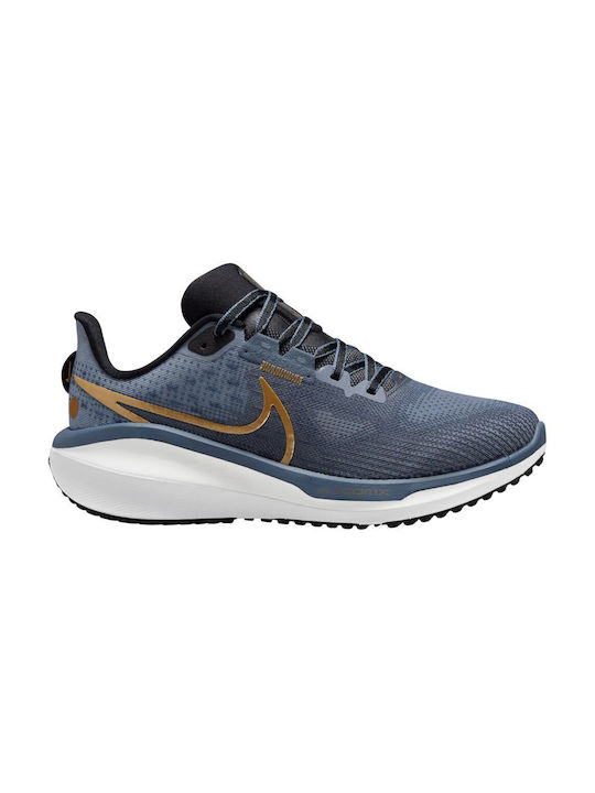 Vomero 17 Women's Running Sport Shoes Diffused Blue Ashen Slate White Metallic Gold