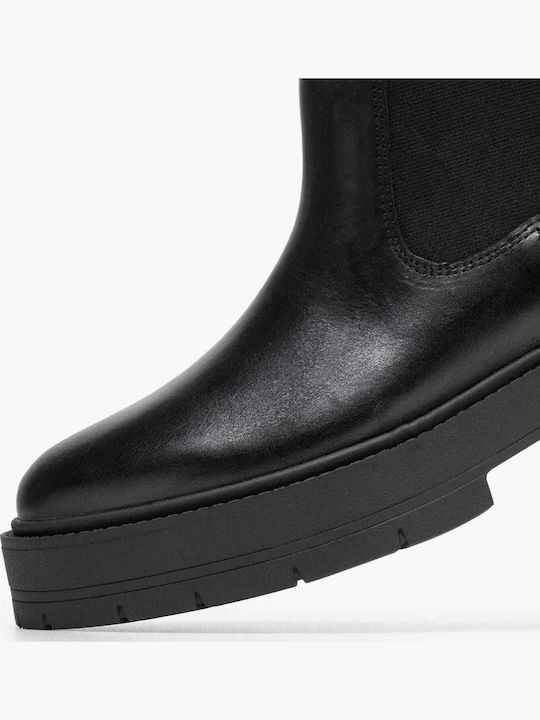 D Spherica Ghete Dama Chelsea De Piele Negre