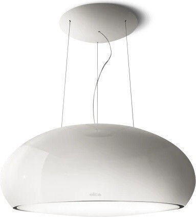 Elica Seashell WH/F/80 Insulă Hotă Recirculare 80cm Alb