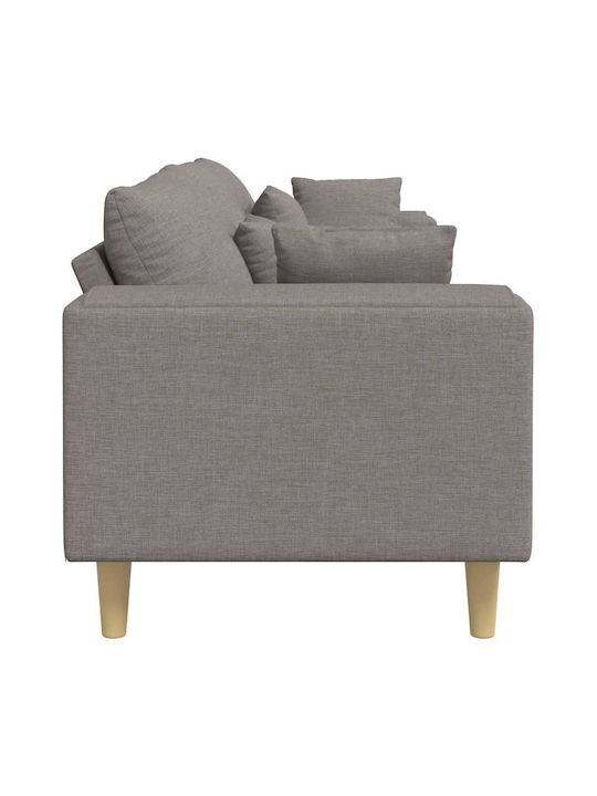 Τετραθέσιος Καναπές Taupe 250x77x76εκ. 3335148