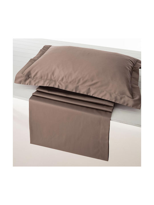 Vesta Home Athena Pillowcase Set Oxford White 50x75cm.