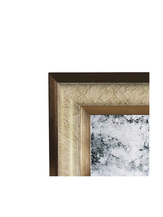 Viosarp Plastic Photo Frame with Gold Frame