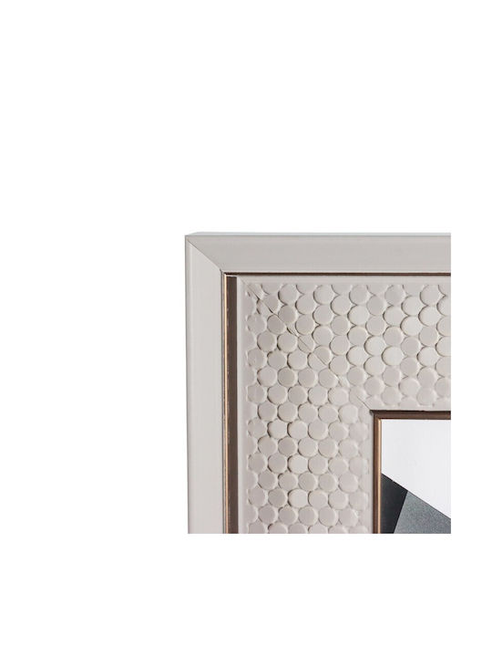 Wooden Photo Frame with Gray Frame