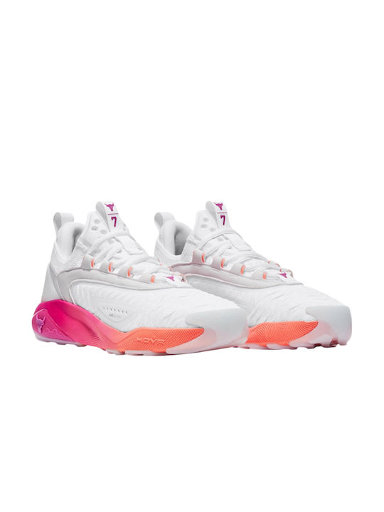 Project Rock 7 Γυναικεία Αθλητικά Παπούτσια Training White / Vivid Magenta