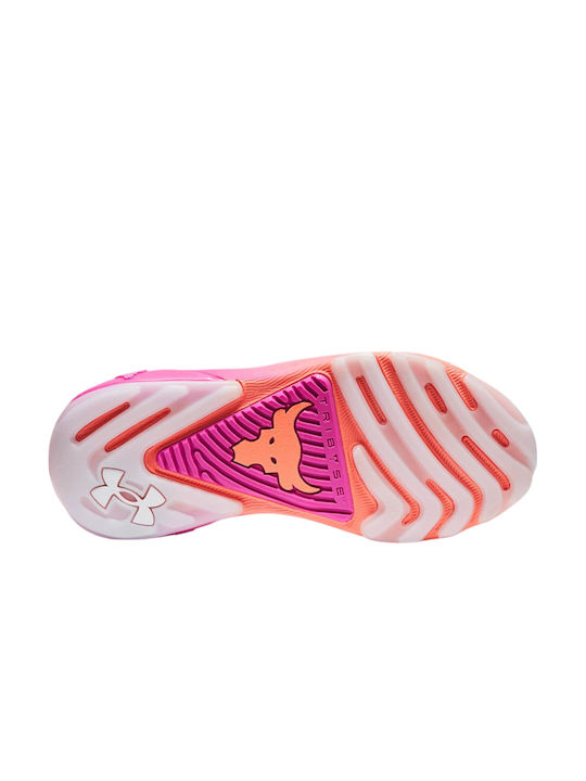 Project Rock 7 Γυναικεία Αθλητικά Παπούτσια Training White / Vivid Magenta