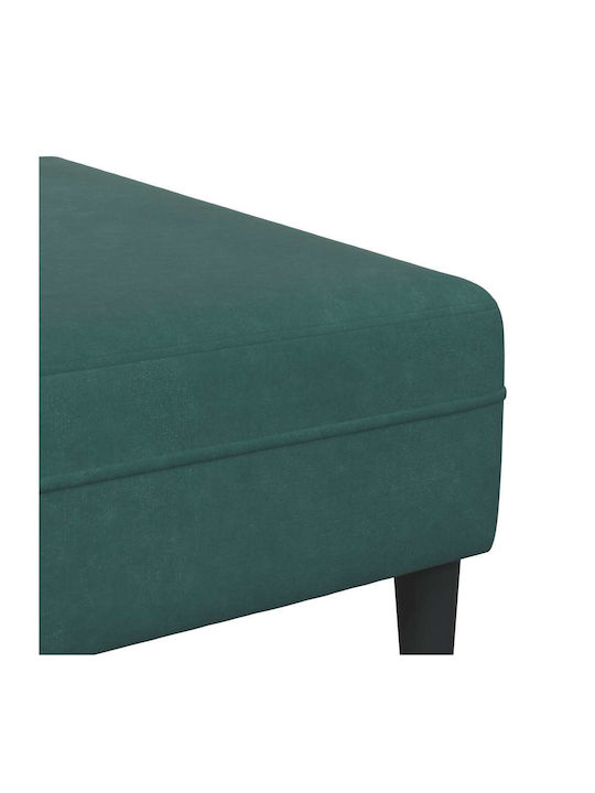 Living Room Furniture Set Couch & Stool Green