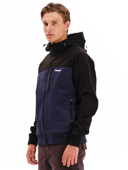 Raglan Bonded Winter Bomber Wasserdicht und Winddicht Blau / Schwarz