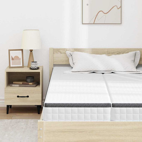 vidaXL King Size Ορθοπεδικό Στρώμα 200x200x18cm