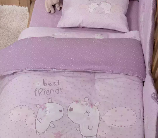 Πάπλωμα Κούνιας Best Friends Nef-nef Homeware