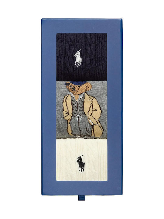 Ralph Lauren Γυναικείες Κάλτσες με Σχέδια Πολύχρωμες Ralph Lauren Γυναικείες Κάλτσες με Σχέδια Πολύχρωμες