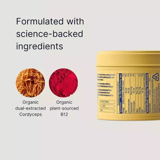 Organic Powder Cordyceps Extract Dirtea Performance Powder 60 g