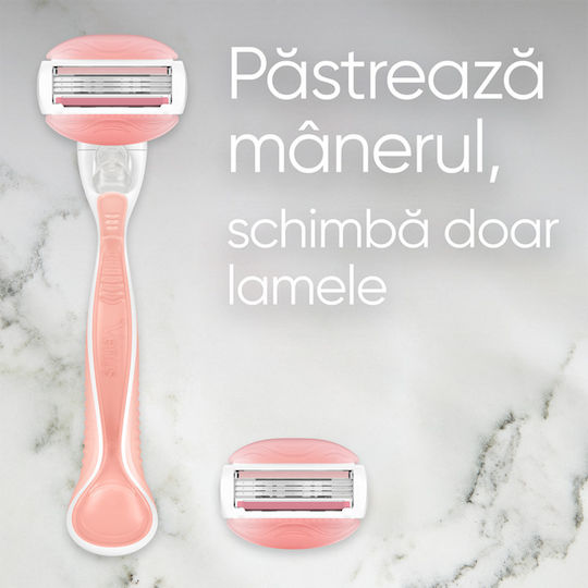 Gillette Venus Breeze Spa Women's Razor + 6 Refills