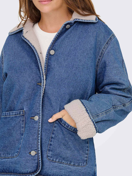 Allison Damen Jeansjacke Medium Aged Denim