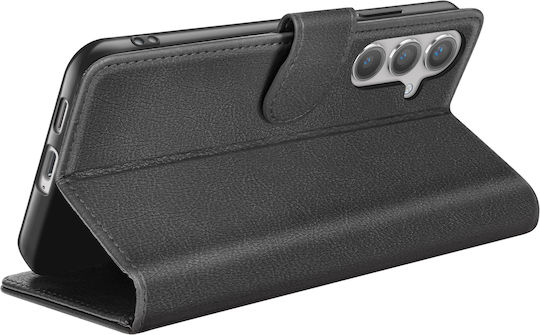Zanaé Wallet Case Galaxy S24 Stand Function Magnetic Tab Black