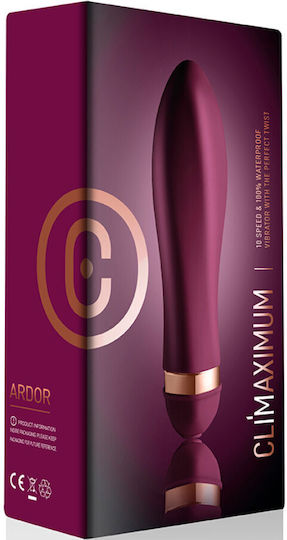 Climaximum Ardor Twisted Mini Δονητής Bullet 13.5cm Μωβ