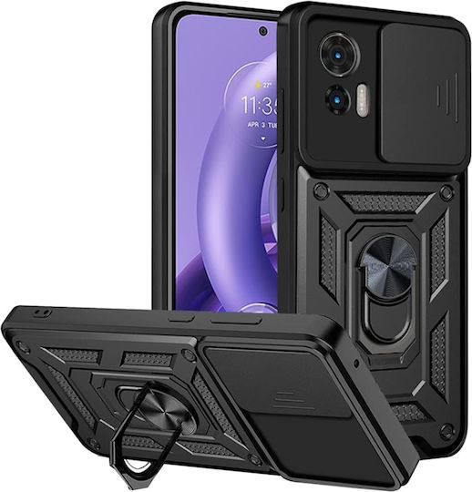 Задна корица Черен (Motorola Edge 30)
