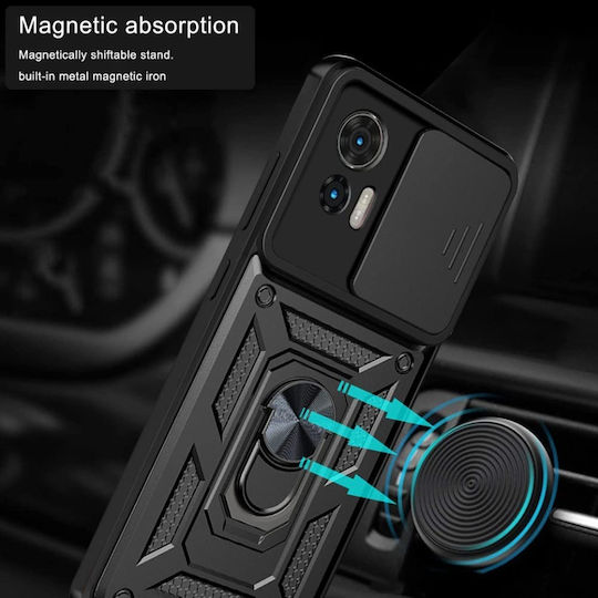 Задна корица Черен (Motorola Edge 30)