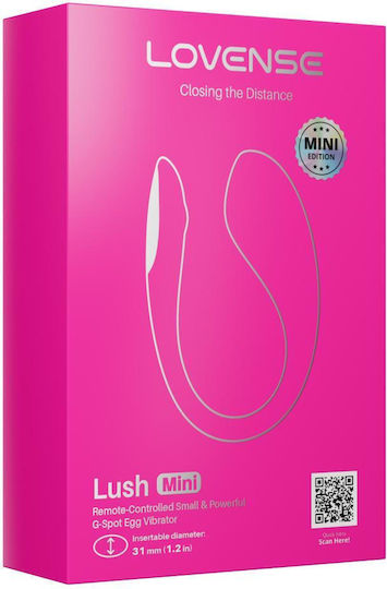 Lovense Lush Vibrator with Remote Control 9.6cm Pink