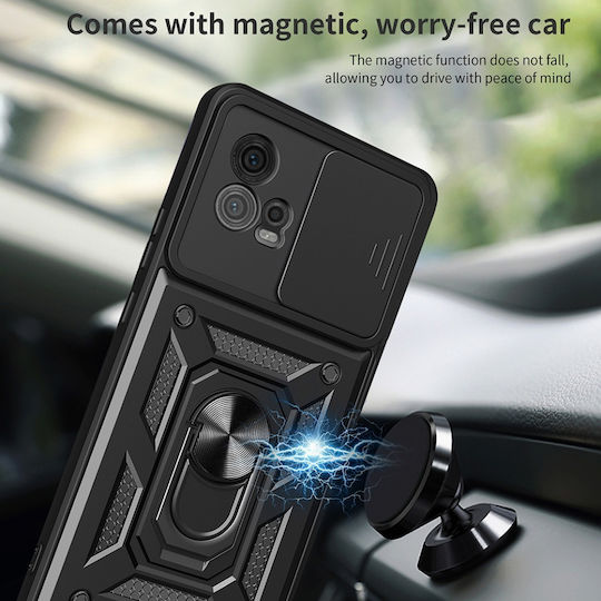 Back Cover Negru (Moto G72)