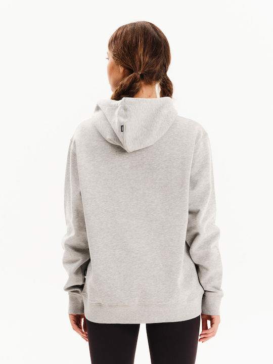 Women's Sweatshirt Hooded Gray