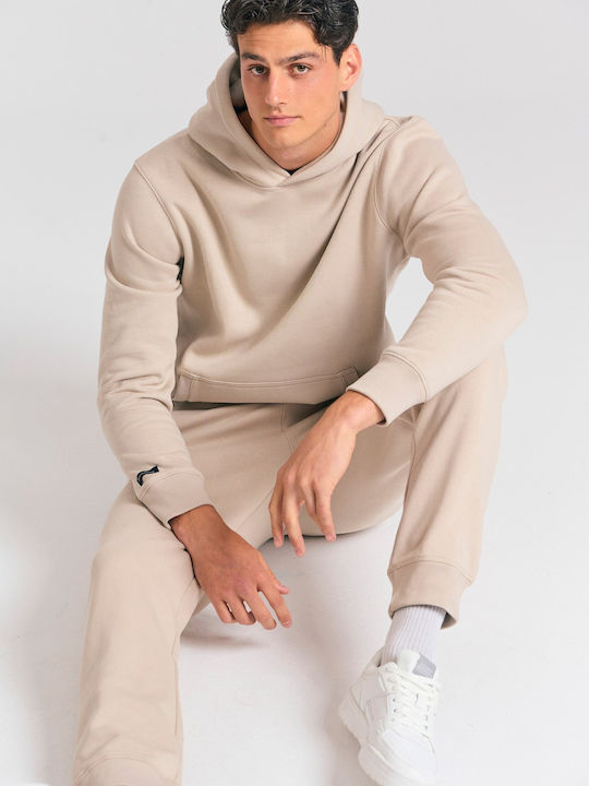 Sweatpants with Elastic Gray