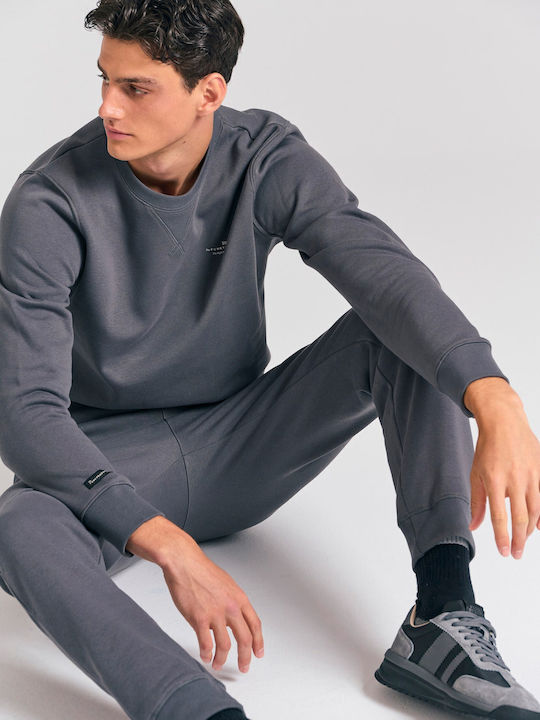 Sweatpants with Elastic Gray