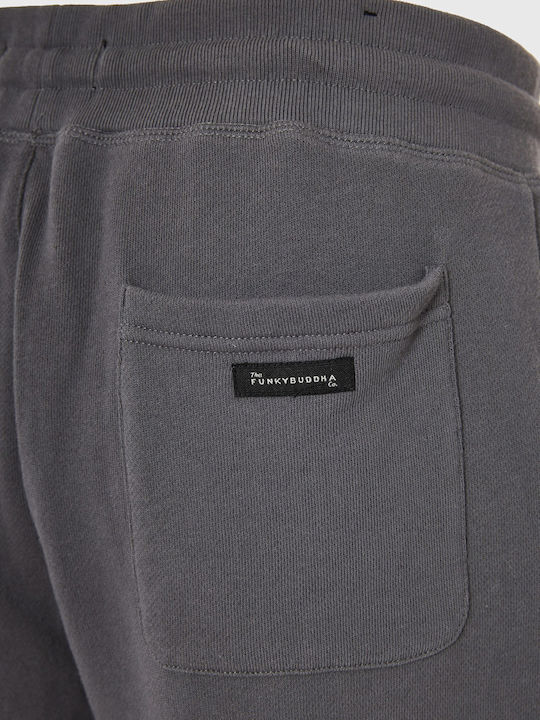 Sweatpants with Elastic Gray