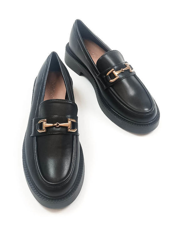 Women's Loafers in Black Color