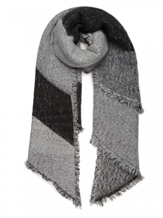Women's Wool Scarf Black