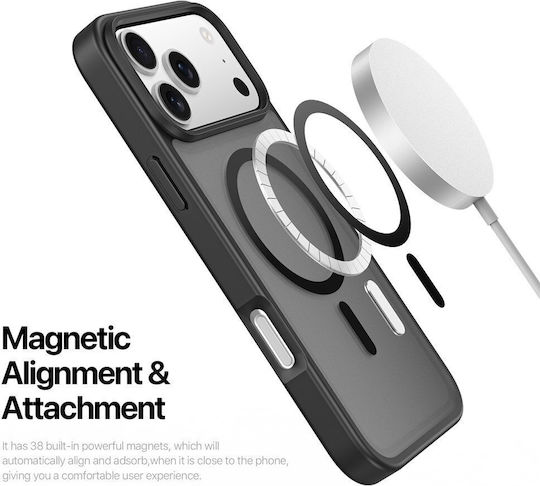 Dux Ducis Yind Back Cover Πλαστικό / Σιλικόνης Μαύρο (iPhone 17 Pro)
