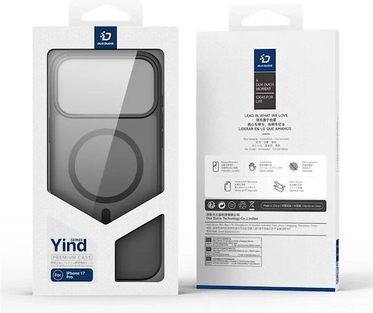 Dux Ducis Yind Back Cover Πλαστικό / Σιλικόνης Μαύρο (iPhone 17 Pro)