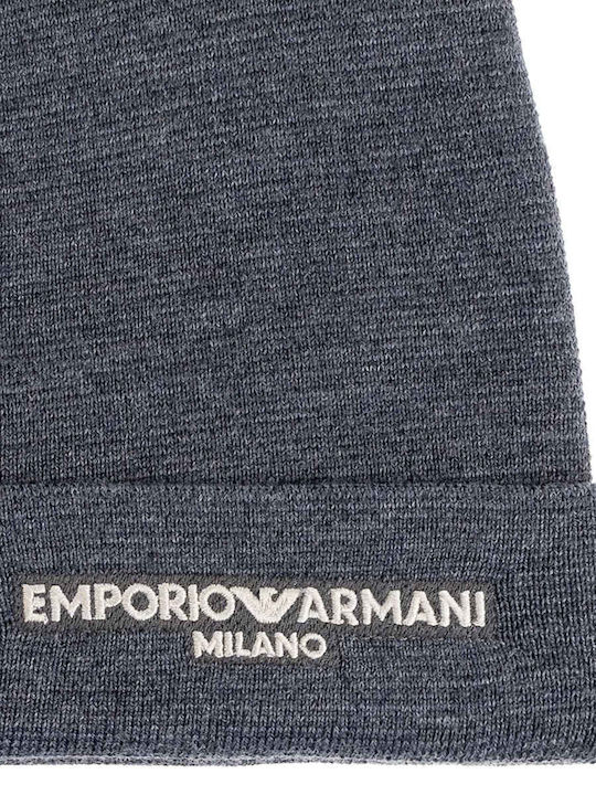 Beanie Unisex Beanie Knitted in Gray color
