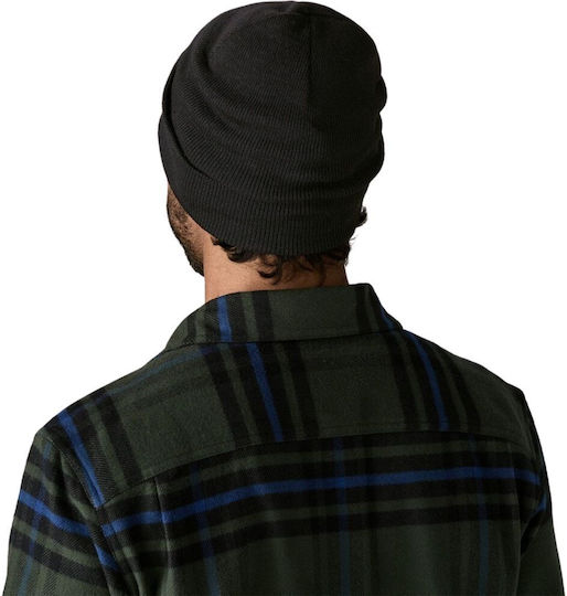 Beanie Unisex Beanie Gestrickt in Schwarz Farbe