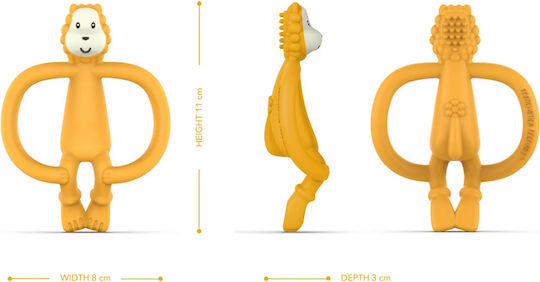 Matchstick Monkey Inel Dentar Cu Apă Fără BPA Pentru 3 Luni+
