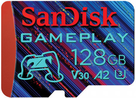 Sandisk microSDXC 128GB Class 10 A2 190MB/s